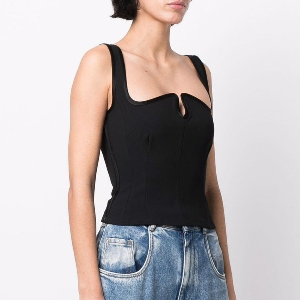 Paris Georgia Diamond singlet tank top
